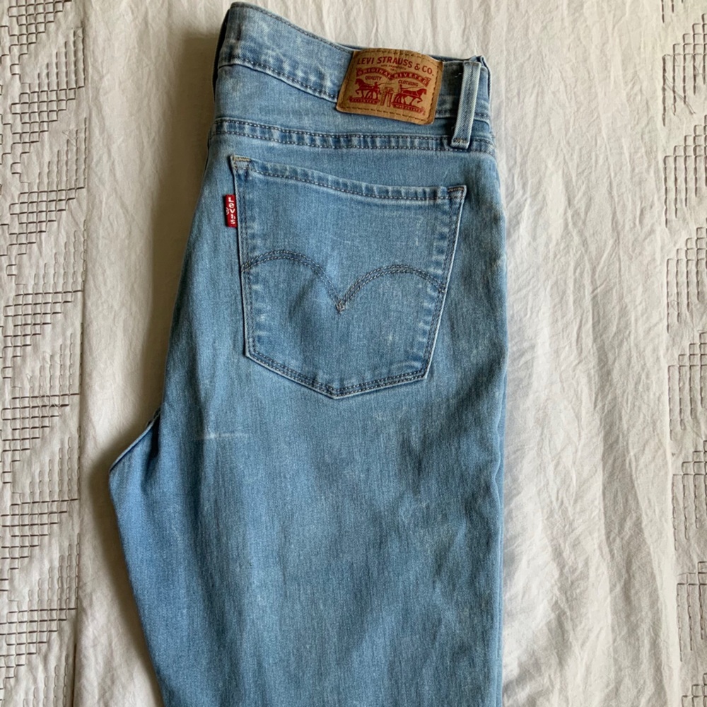 710 Súper skinny Light wash jeans